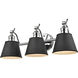 Layne 3 Light 23.25 inch Bathroom Vanity Light